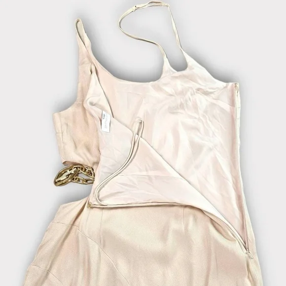 Jonathan Simkhai Morena Cut Out Midi Dress Size 2 - Picture 10 of 14